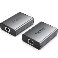 Adaptador/Transmisor de vídeo Alámbrico HDMI/RJ45 a HDMI/RJ45 Vention AKGH0-EU