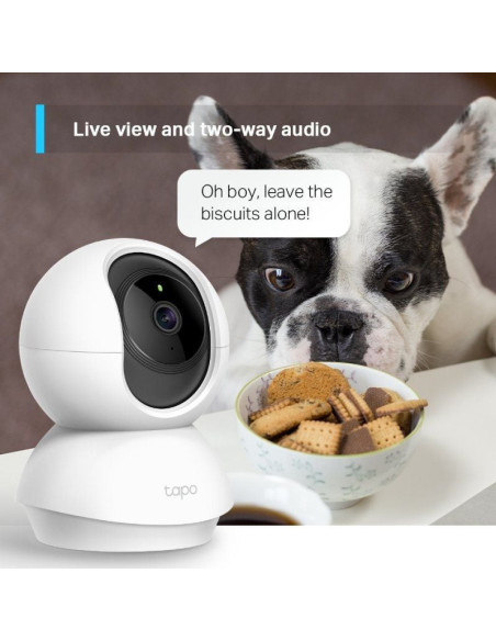 Cámara de videovigilancia tp-link tapo tc70/ visión nocturna/ control desde app