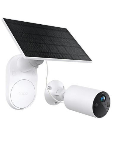Cámara de videovigilancia tp-link tapo tc82 kit/ visión nocturna/ control desde app/ incluye panel solar