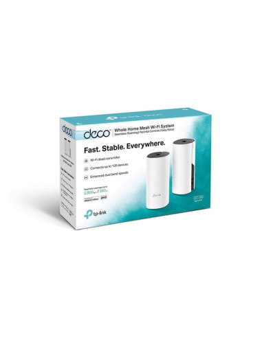 Sistema mesh tp-link deco m4 1200mbps/ 2.4ghz 5ghz/ pack de 2