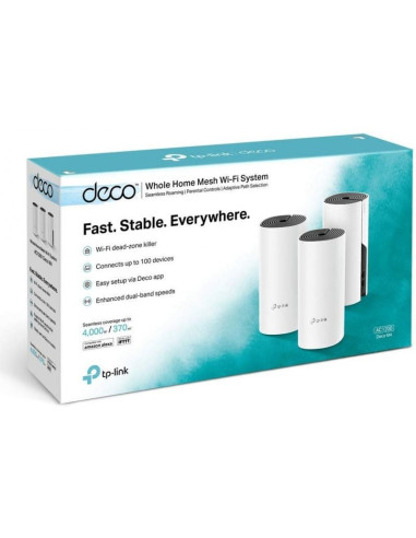 Sistema mesh tp-link deco m4 1200mbps/ 2.4ghz 5ghz/ pack de 3
