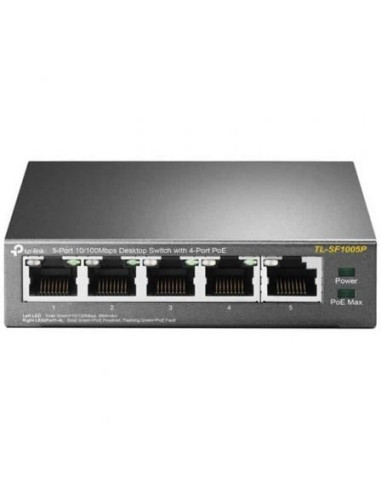 Switch tp-link tl-sf1005p 5 puertos/ rj-45 10/100 poe