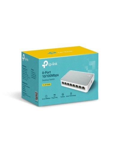 Switch tp-link 8p 8 puertos/ rj-45 10/100