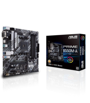 Placa base asus prime b550m-a/csm socket am4/ ddr4/ pcie 4.0/ micro atx