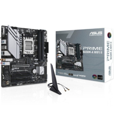 Placa base asus prime b650m-a wifi ii socket am5/ ddr5/ pcie 5.0/ micro atx