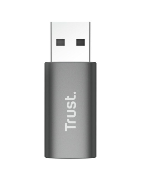 Adaptador usb 3.2 gen2 trust calyx / usb tipo-c hembra - usb macho