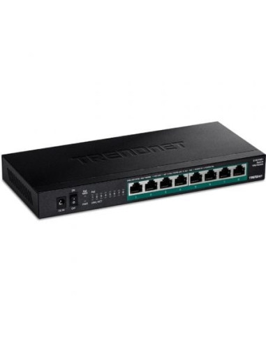 Switch trendnet tpe-tg380 8 puertos/ rj-45 gigabit 10/100/1000 poe