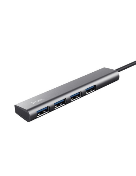 Hub usb tipo-c trust halyx/ 4xusb