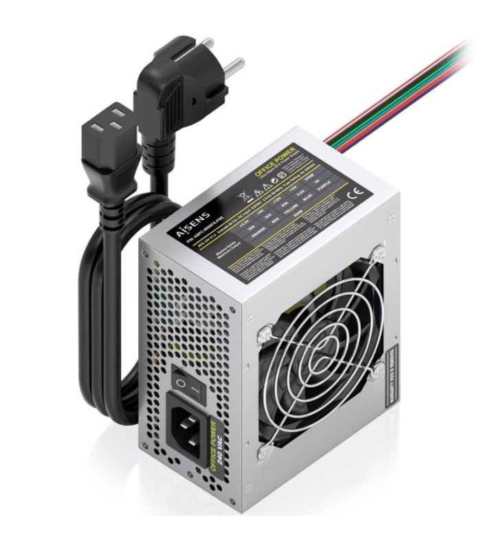 Fuente de alimentación sfx aisens aspc-500sfx-pse/ 500w/ ventilador 8cm