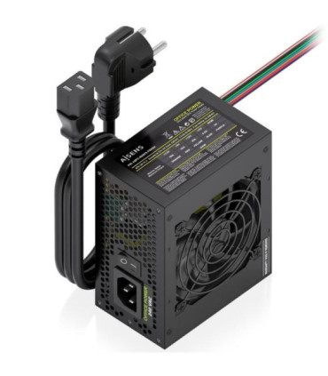 Fuente de alimentación sfx aisens aspc-500sfx-psebk/ 500w/ ventilador 8cm