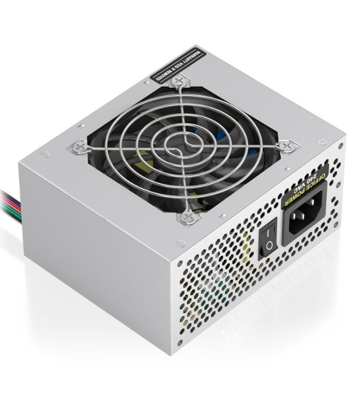 Fuente de alimentación sfx aisens aspc-500sfx-seo/ 500w/ ventilador 8cm