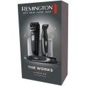Recortadora con kit de viaje Remington The Works MB905/ a Pilas/ 6 Accesorios
