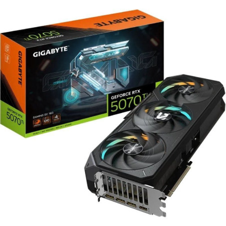 Tarjeta gráfica gigabyte geforce rtx 5070 ti gaming oc 16g/ 16gb gddr7