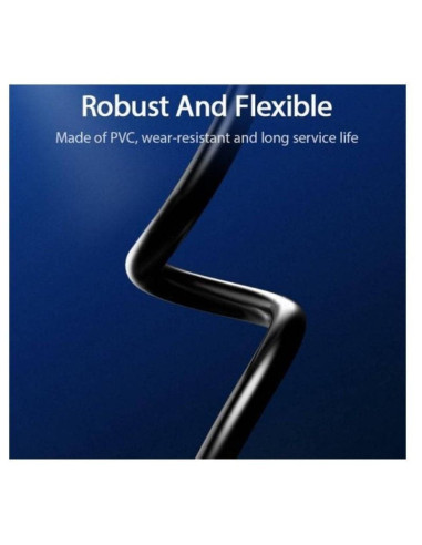 Cable de red rj45 utp vention ibebs cat.6/ 25m/ negro