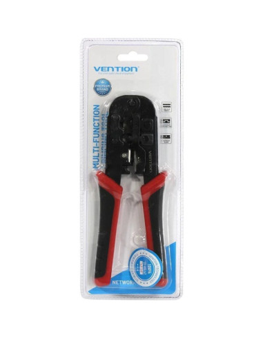 Crimpadora metálica vention kedb0 para rj45