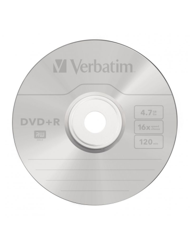 Dvd+r verbatim advanced azo 16x/ tarrina-50uds