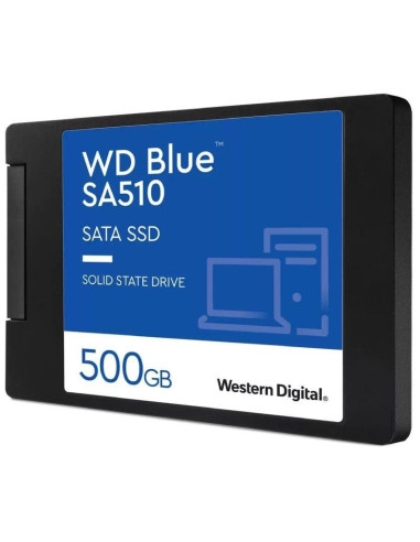 Disco ssd western digital wd blue sa510 500gb/ sata iii
