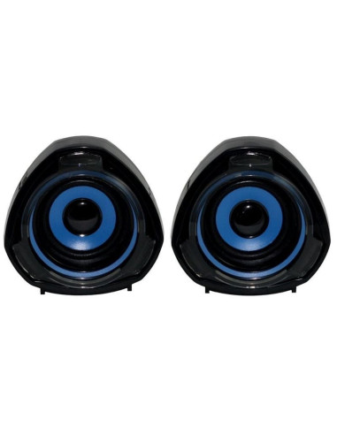 Altavoces woxter big bass 70/ 15w/ 2.0/ azules