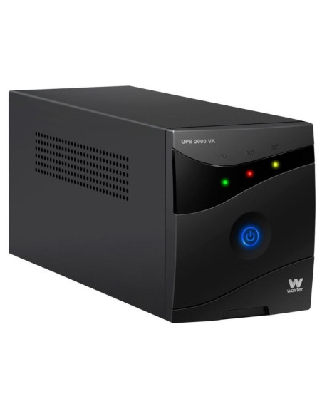 Sai línea interactiva woxter ups 800 va/ 800va-480w/ 2 salidas/ formato torre