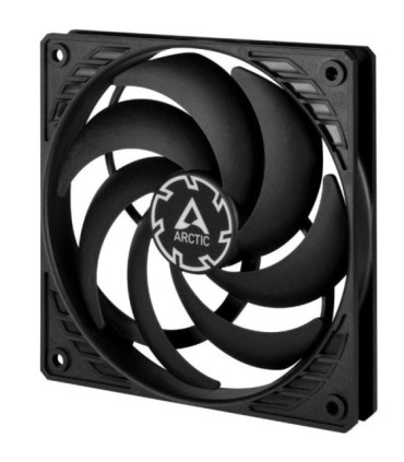 Ventilador arctic p12 slim pwm pst/ 12cm/ negro