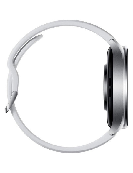 Smartwatch xiaomi watch 2/ notificaciones/ frecuencia cardíaca/ gps/ plata