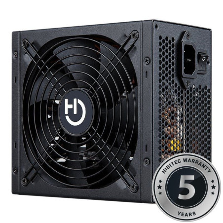 Fuente de alimentación hiditec bz550/ 550w/ ventilador 14cm/ 80 plus bronze