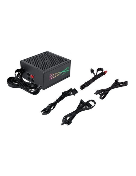 Fuente de alimentación aerocool luxpro rgb1000m/ 1000w/ ventilador 14cm/ 80 plus gold