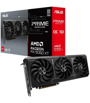 Tarjeta gráfica asus prime radeon rx 9060 xt oc/ 16gb gddr6
