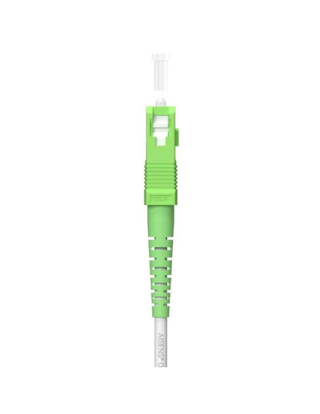 Cable de fibra óptica g657a2 3.0 9/125 smf aisens a152-0622/ lszh/ 300m/ blanco