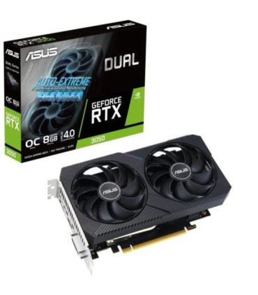 Tarjeta gráfica asus dual geforce rtx 3050 v2 oc/ 8gb gddr6