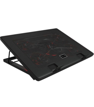 Soporte refrigerante mars gaming mnbc2 para portátiles hasta 17.3'/ iluminación led