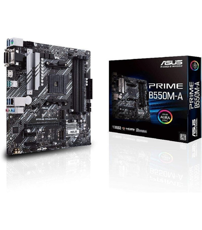Placa base asus prime b550m-a socket am4/ micro atx