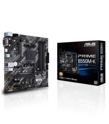 Placa base asus prime b550m-k socket am4/ ddr4/ pcie 4.0/ micro atx