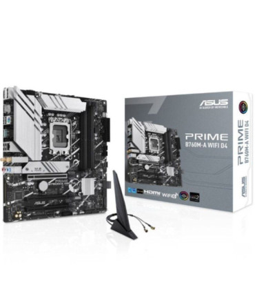 Placa base asus prime b760m-a wifi d4 socket 1700/ ddr4/ pcie 4.0/ micro atx