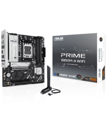 Placa base asus prime b850m-a wifi socket am5/ ddr5/ pcie 5.0/ micro atx