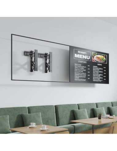 Soporte de pared para videowall nivelable aisens vw70tpo-199 para tv de 37-70'/ hasta 45kg