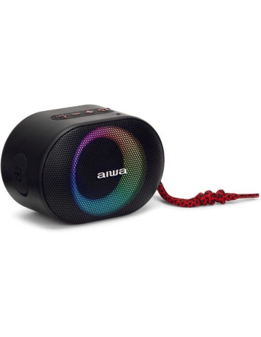 Altavoz con bluetooth aiwa bst-330rd/ 10w/ 1.0/ rojo