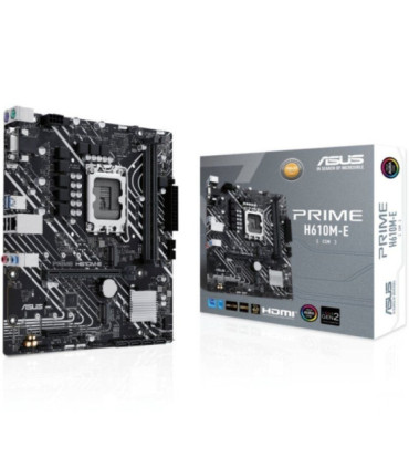Placa base asus prime h610m-e-csm/ socket 1700/ ddr5/ pcie 4.0/ micro atx