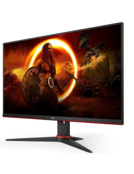 Monitor gaming aoc 24g2sae/bk 23.8'/ full hd/ 1ms/ 165hz/ va/ multimedia/ negro