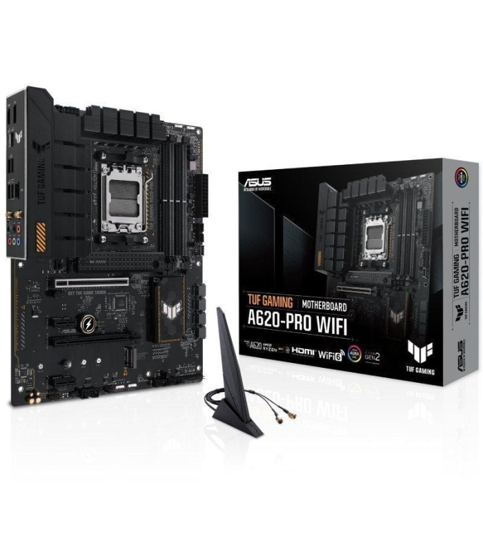 Placa base asus tuf gaming a620-pro wifi socket am5/ ddr5/ pcie 4.0