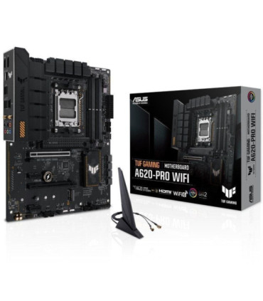 Placa base asus tuf gaming a620-pro wifi socket am5/ ddr5/ pcie 4.0