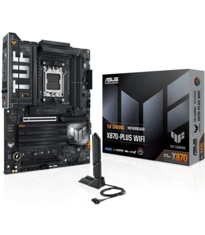 Placa base asus tuf gaming x870-plus wifi/ socket am5/ ddr5/ pcie 5.0