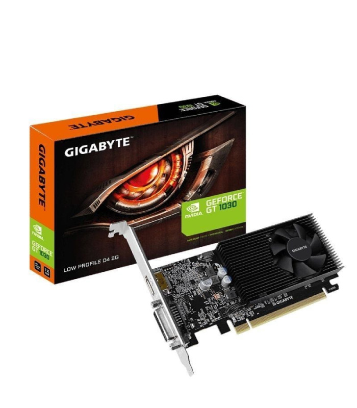 Tarjeta gráfica gigabyte geforce gt 1030 d4 2g/ 2gb gddr4/ compatible con perfil bajo