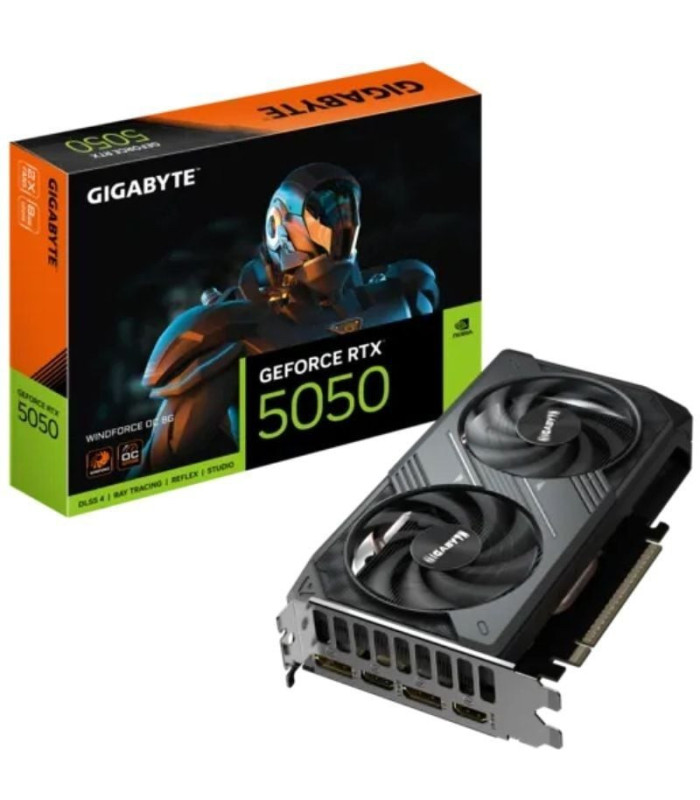 Tarjeta gráfica gigabyte geforce rtx 5050 windforce oc/ 8gb gddr6