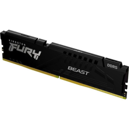 Memoria ram kingston fury beast 16gb/ ddr5/ 5600mhz/ 1.1v/ cl36/ dimm