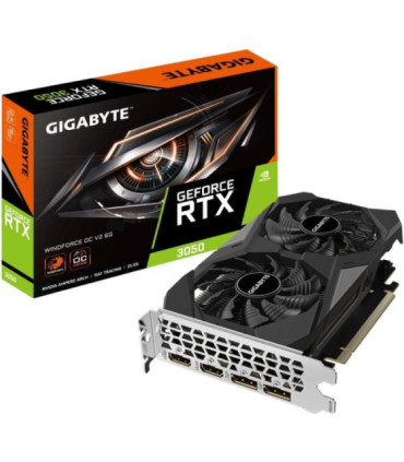 Tarjeta gráfica gigabyte geforce rtx 3050 windforce oc v2/ 6gb gddr6