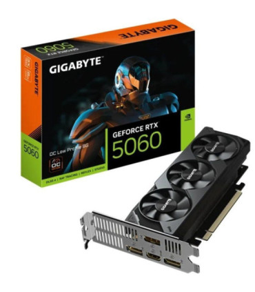 Tarjeta gráfica gigabyte geforce rtx 5060 oc low profile/ 8gb gddr7