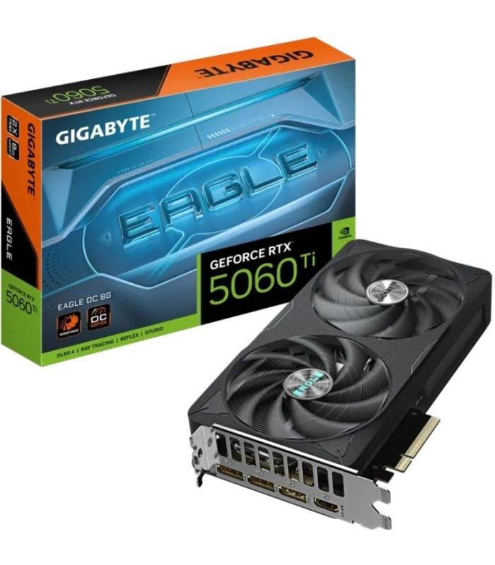 Tarjeta gráfica gigabyte geforce rtx 5060 ti eagle oc/ 8gb gddr7