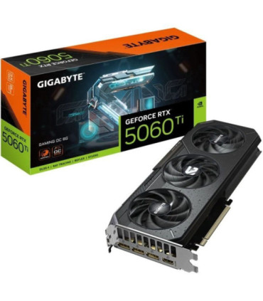 Tarjeta gráfica gigabyte geforce rtx 5060 ti gaming oc/ 8gb gddr7