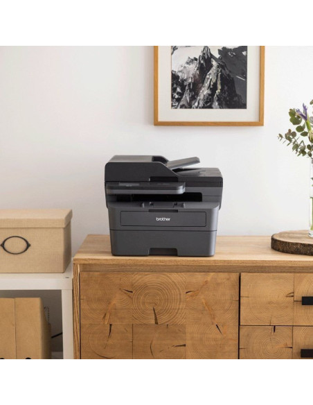 Multifunción láser monocromo brother mfc-l2860dwe wifi/ fax/ dúplex/ negra